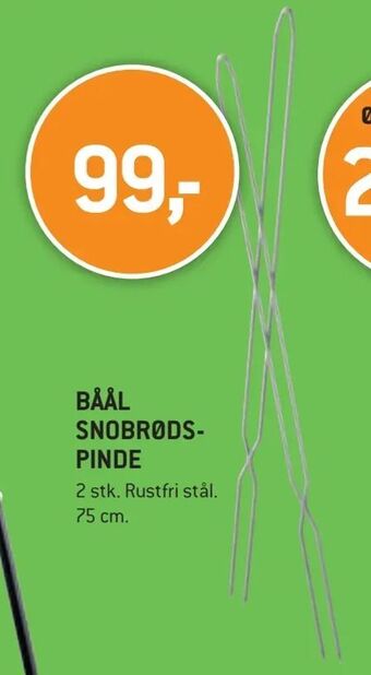 XL-BYG Båål snobrødspinde tilbud