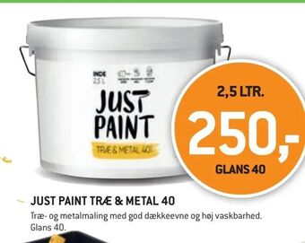 XL-BYG Just paint træ & metal 40 tilbud