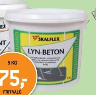 XL-BYG Skalflex lyn-beton tilbud