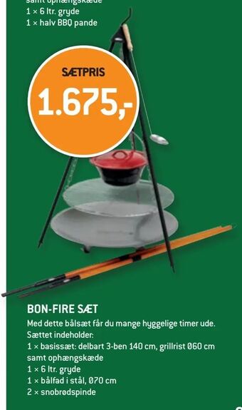 XL-BYG Bon-fire sæt tilbud