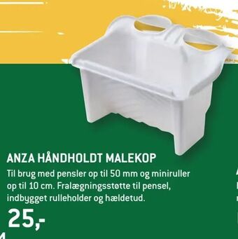 Anza håndholdt malekop