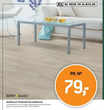 XL-BYG Berryalloc trendline pro laminatgulv tilbud
