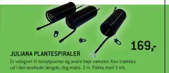 XL-BYG Juliana plantespiraler tilbud