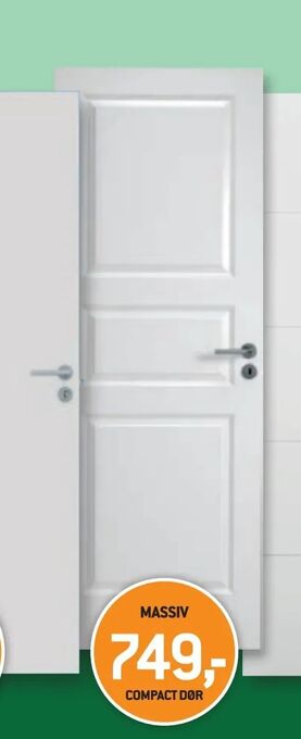 XL-BYG Swedoor compact dør tilbud