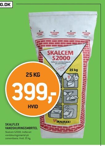 XL-BYG Skalflex vandskuringsmørtel tilbud