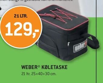 XL-BYG Weber® køletaske tilbud