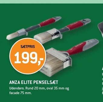 XL-BYG Anza elite penselsæt tilbud