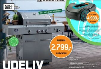 XL-BYG Gasgrill s-340 lux tilbud