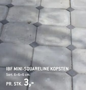 XL-BYG Ibf mini-squareline kopsten tilbud