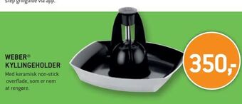 Weber® kyllingeholder