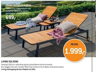 XL-BYG Living solseng tilbud