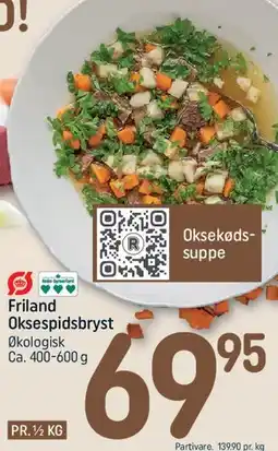 REMA 1000 Friland Oksespidsbryst tilbud
