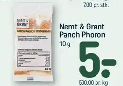 REMA 1000 Nemt & Grønt Panch Phoron tilbud