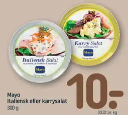 REMA 1000 Mayo - Italiensk salat eller karrysalat tilbud