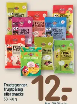 REMA 1000 Frugtstænger, frugtpålæg eller snacks tilbud