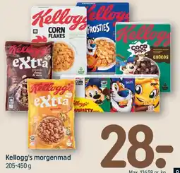 REMA 1000 Kellogg's morgenmad tilbud
