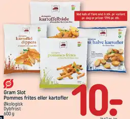 REMA 1000 Gram Slot Pommes frites eller kartofler tilbud