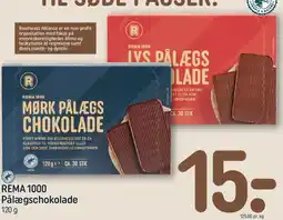 REMA 1000 REMA 1000 Pålægschokolade tilbud