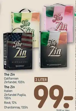 REMA 1000 The Zin (3 liter box) tilbud