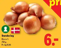 Lidl Danske løg tilbud