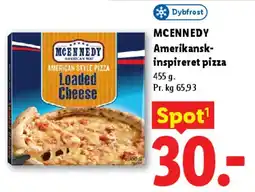 Lidl MCENNEDY American-style pizza - Loaded Cheese tilbud