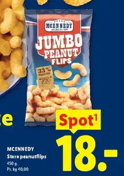 Lidl Jumbo Peanut Flips tilbud