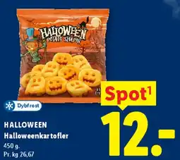 Lidl Halloween Potato Shapes tilbud