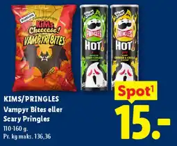 Lidl Vampyr Bites eller Scary Pringles tilbud