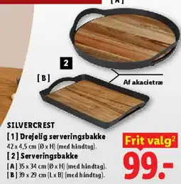 Lidl Serveringsbakke / Drejelig serveringsbakke tilbud