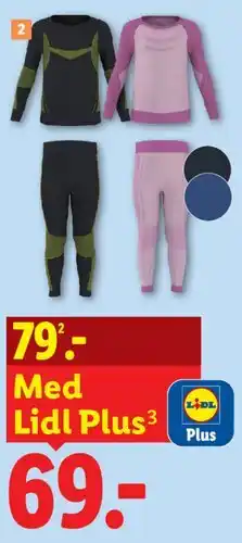 Lidl Lupilu termoundertøj / thermosæt tilbud