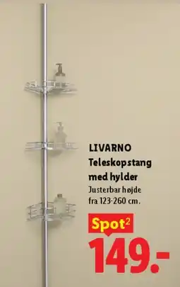 Lidl Teleskopstang med hylder tilbud