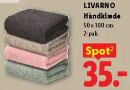 Lidl Håndklæde (2-pak) tilbud