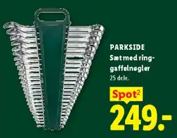 Lidl Sæt med ring- og gaffelnøgler tilbud