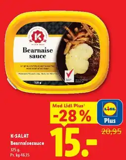 Lidl Bearnaisesauce tilbud