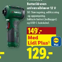 Lidl PARKSIDE Bore- og mejselhammer tilbud