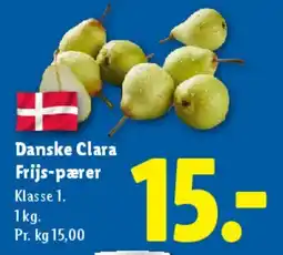 Lidl Danske Clara pærer tilbud