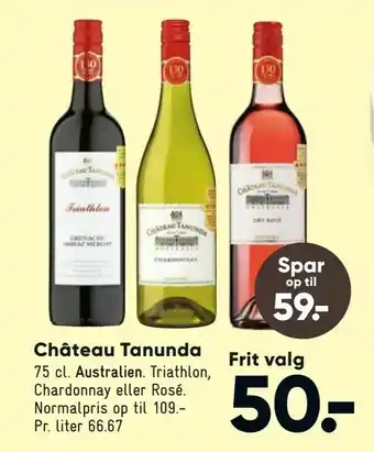 Bilka Château Tanunda tilbud