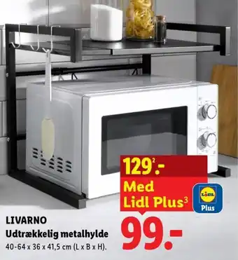 LivarNo Udtrækkelig metalhyld
