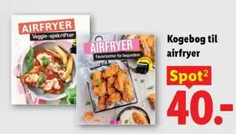 Spot2 Kogebog til airfryer