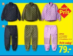 Lidl Lupilu Termojakke og Termobukser tilbud