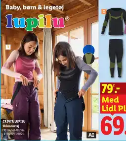 Lidl Lupilu Skiundertøj tilbud