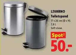 Lidl Livarno Toiletspend tilbud
