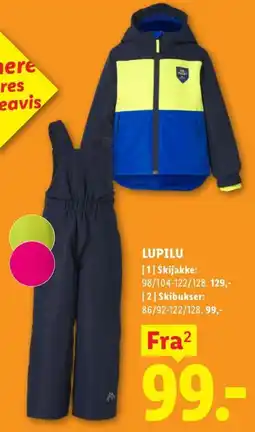 Lidl Lupilu Skijakke Skibukser tilbud