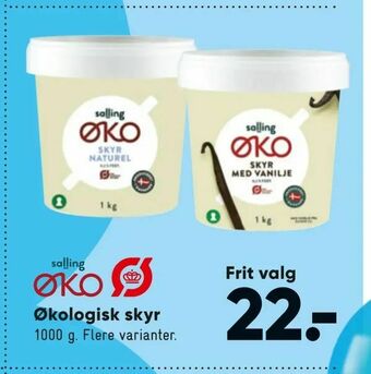 Bilka Økologisk skyr tilbud