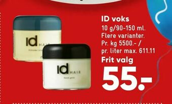 Bilka ID voks tilbud