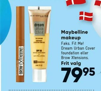 Bilka Maybelline makeup tilbud
