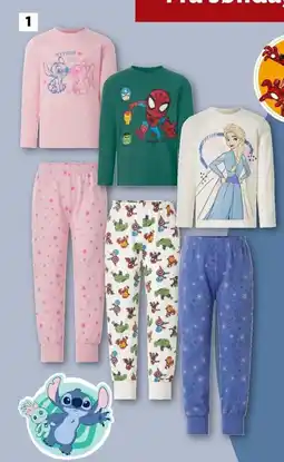 Lidl Licens pyjamas tilbud