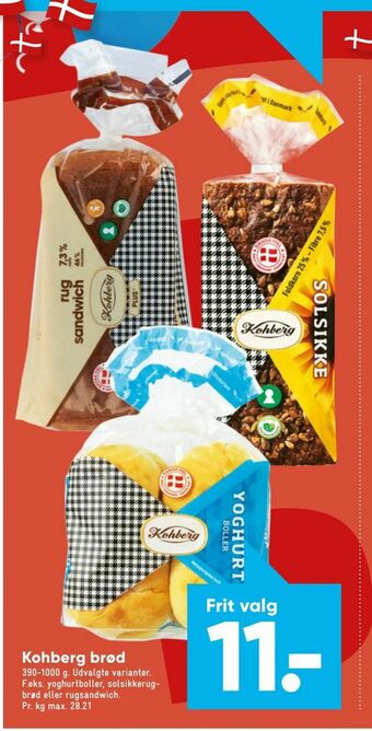 Bilka Kohberg brød tilbud