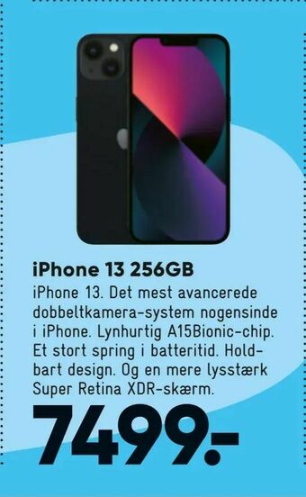 Bilka iPhone 13 256GB tilbud
