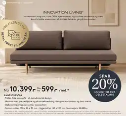 SENG Kalø sovesofa tilbud